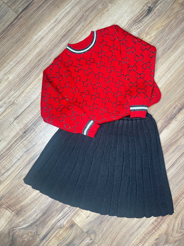 GG skirt set